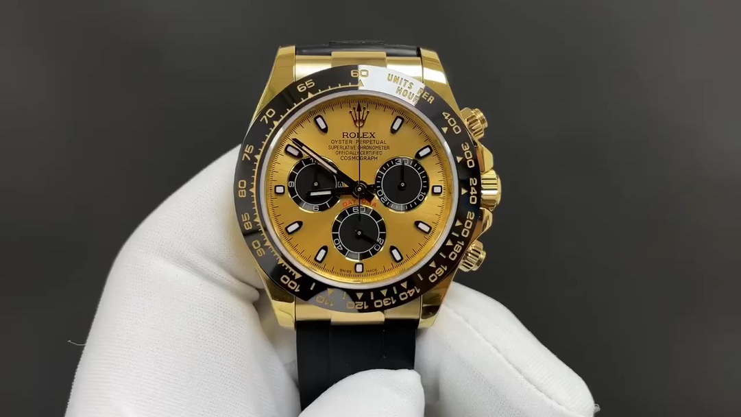 Rolex Daytona, Esfera dorada · 40 mm