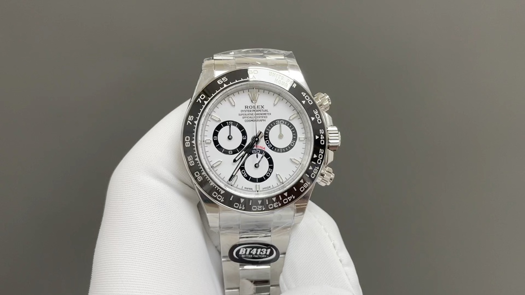 Rolex Daytona, Blanco “Panda” · 40 mm