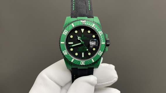 Rolex Daytona, Fibra de carbono, negro · 40 mm
